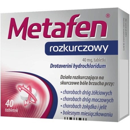 Metafen rozkurczowy 40mg x 40 tabl