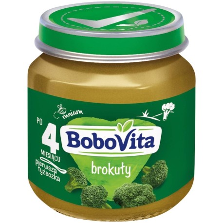 BoboVita Brokuły po 4 miesiącu 125 g