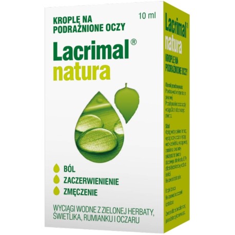 Lacrimal Natura krople do oczu 10 ml