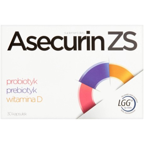 Asecurin ZS Suplement diety 30 kapsułek