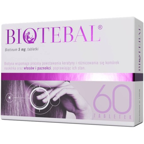 Biotebal 5 mg x 60 tabl.