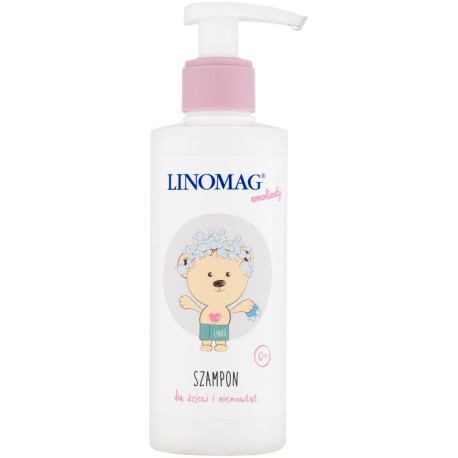 Linomag Emolienty Szampon dla dzieci i niemowląt 200 ml