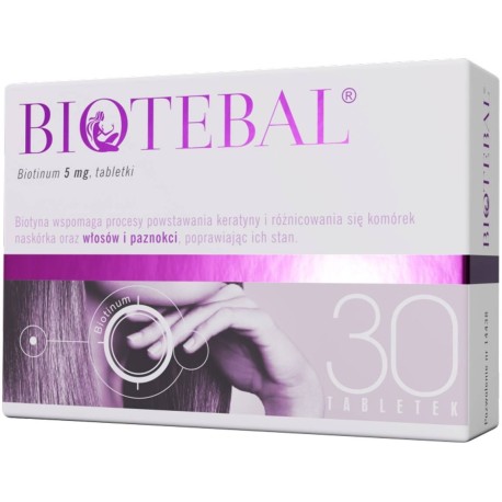 Biotebal 5 mg x 30 tabl.