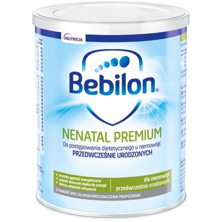 Bebilon Nenatal Premium Żywność specjalnego przeznaczenia medycznego 400 g