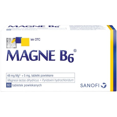 Sanofi Magne B₆ Tabletki 60 sztuk