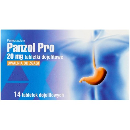 Panzol Pro Tabletki dojelitowe 14 sztuk