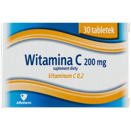 Suplement diety witamina C 200 mg 30 sztuk