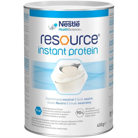Nestlé Resource Instant Protein Koncentrat białka w proszku smak neutralny 400 g