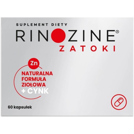 Rinozine Zatoki Suplement diety 31,2 g (60 sztuk)