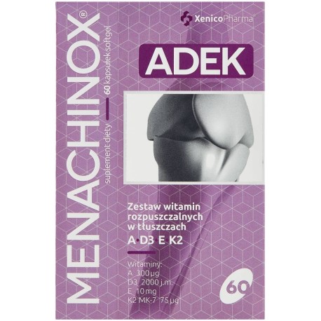 Menachinox Suplement diety ADEK 16,2 g (60 x 270 mg)