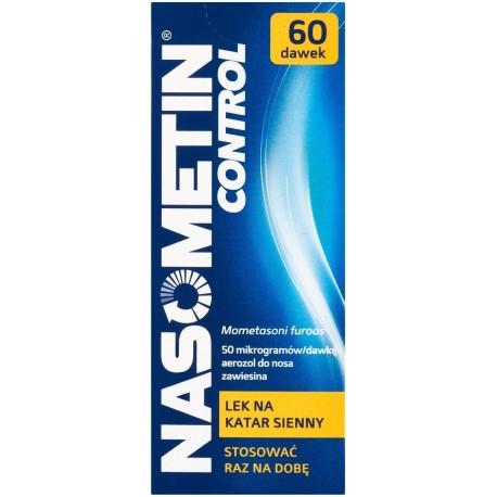 Nasometin Control 50 mikrogramów Aerozol do nosa zawiesina