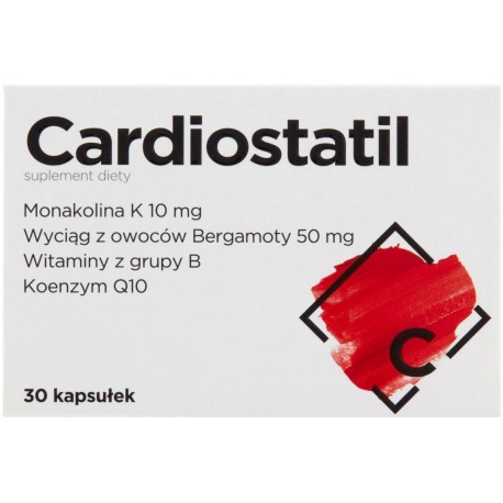 Cardiostatil Suplement diety 30 sztuk