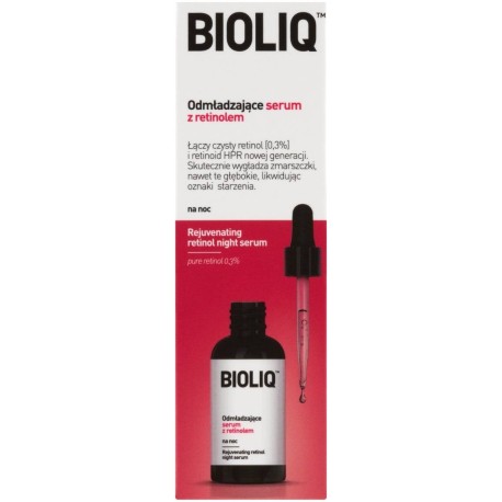 Bioliq Odmładzające serum z retinolem na noc 20 ml