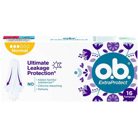 O.B. ExtraProtect Normal Tampony 16 sztuk