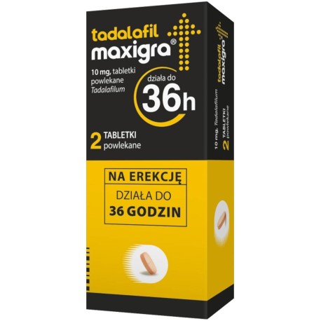 Tadalafil Maxigra 10 mg x 2 tabl.