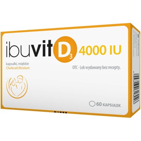 Ibuvit D3 4000 IU x 60 kaps.