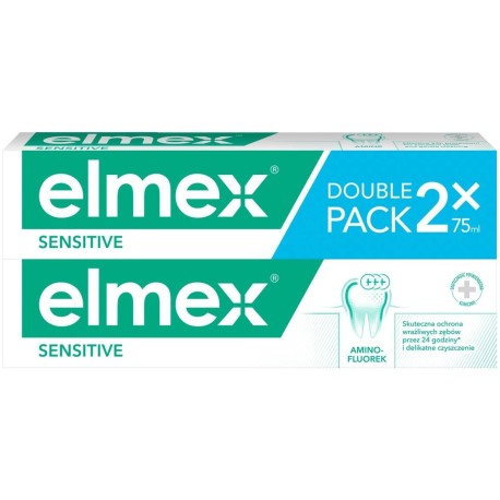 elmex Sensitive Pasta do zębów 2 x 75 ml