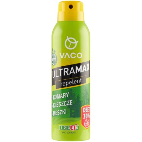 Vaco Ultramax Repelent komary kleszcze meszki 170 ml