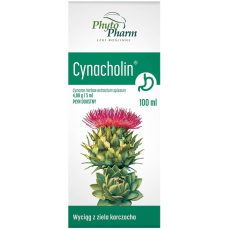 Cynacholin Płyn doustny 100 ml