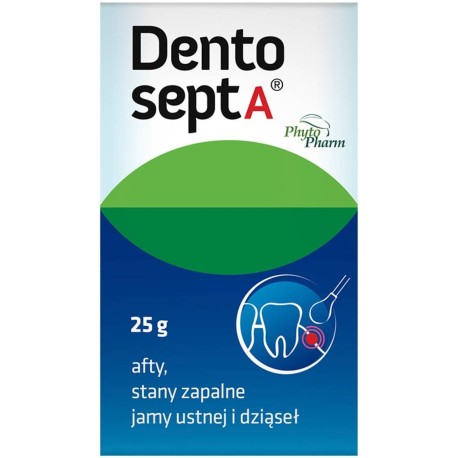 Dentosept A Płyn do stosowania w jamie ustnej 25 g