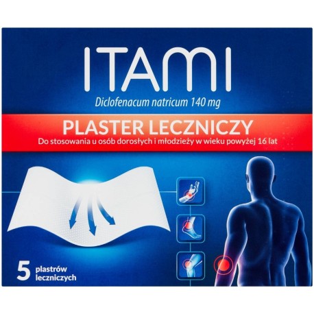 Itami Plaster leczniczy 5 sztuk