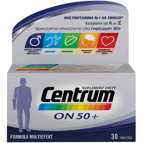 Centrum Suplement diety on 50+ 40 g (30 sztuk)