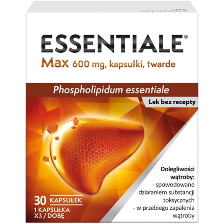 Sanofi Essentiale Max Kapsułki 30 sztuk