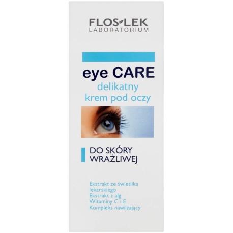 Floslek Laboratorium Eye Care Delikatny krem pod oczy do skóry wrażliwej 30 ml