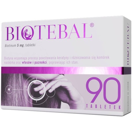 Biotebal 5 mg x 90 tabl.