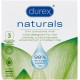 Durex Naturals Prezerwatywy 3 sztuki