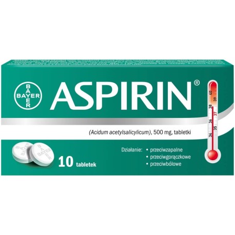 Aspirin Tabletki 10 tabletek