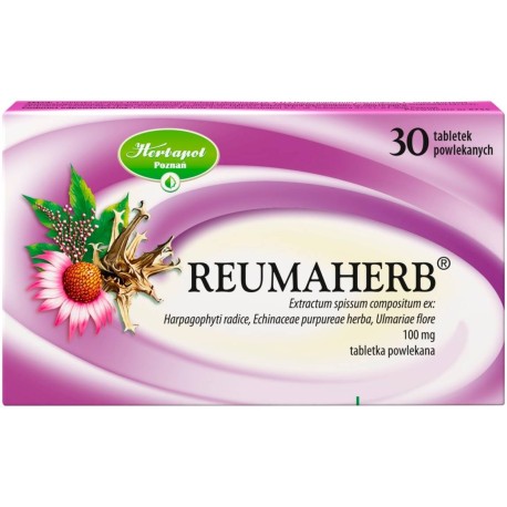 Reumaherb 100 mg Tabletki powlekane 30 sztuk