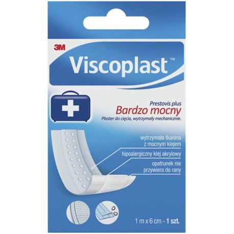 Viscoplast Prestovis Plus Plaster do cięcia bardzo mocny 1 m x 6 cm