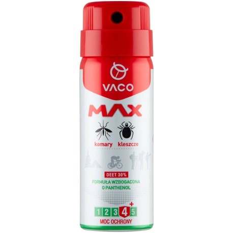 Vaco Max Spray na komary kleszcze meszki 50 ml