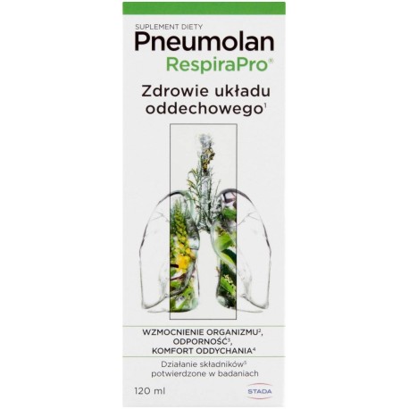 Pneumolan RespiraPro Suplement diety 120 ml