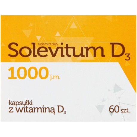 Solevitum D3 1000 j.m. Suplement diety 60 sztuk