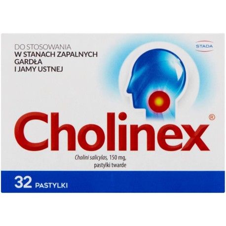 Cholinex Pastylki 32 sztuki