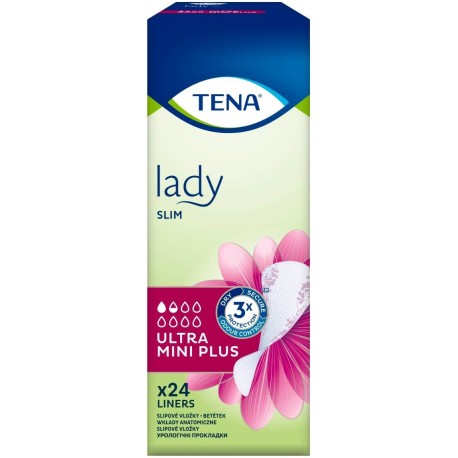 TENA Lady Slim Ultra Mini Plus Specjalistyczne wkładki 24 sztuk