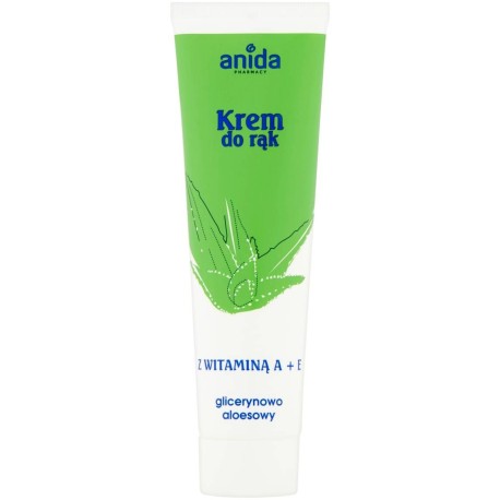 Anida Krem do rąk glicerynowo-aloesowy 100 ml