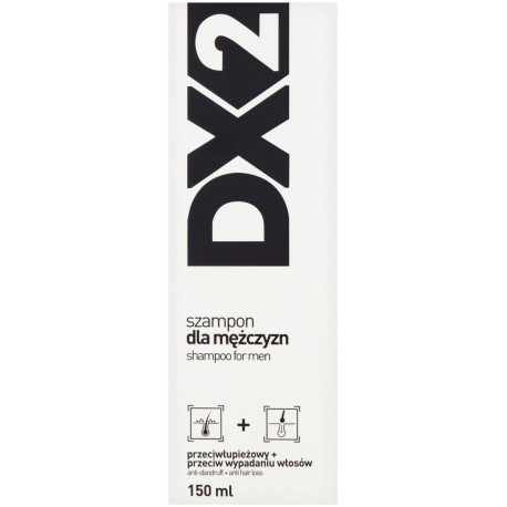 DX2 Szampon dla mężczyzn przeciwłupieżowy + przeciw wypadaniu włosów 150 ml