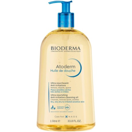 Bioderma Atoderm Olejek do mycia skóry przeciw podrażnieniom 1 l