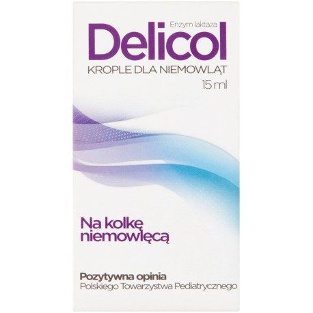 Delicol Krople dla niemowląt 15 ml