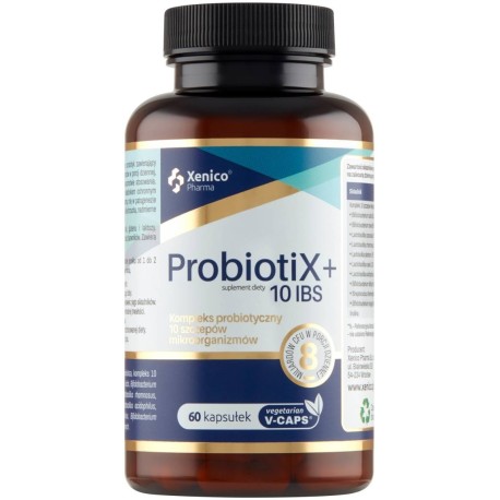 ProbiotiX+ 10 IBS Suplement diety 23,70 g (60 x 395 mg)