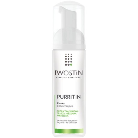 Iwostin Purritin Pianka oczyszczająca 165 ml