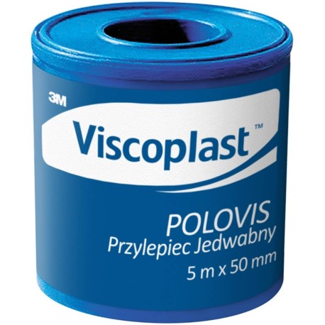 Viscoplast Polovis Przylepiec jedwabny 5 m x 50 mm