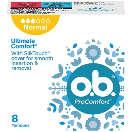 O.B. ProComfort Normal Tampony 8 sztuk