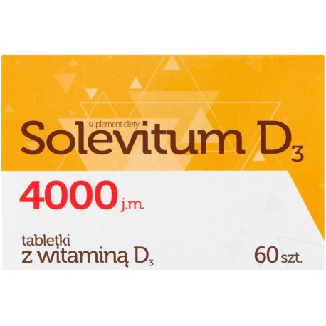 Solevitum D3 4000 j.m. Suplement diety 60 sztuk