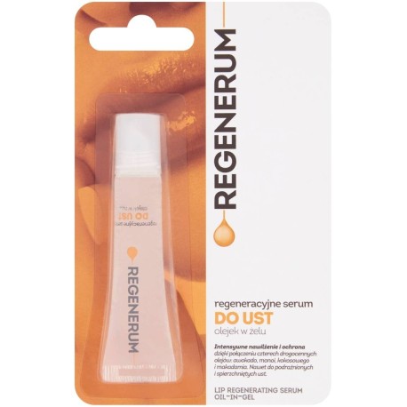 Regenerum Regeneracyjne serum do ust olejek w żelu 7 g