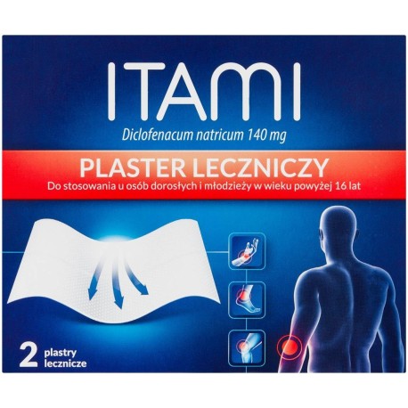 Itami Plaster leczniczy 2 sztuki