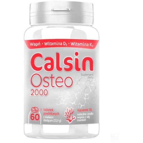 Calsin Osteo 2000 Suplement diety 73,4 g (60 sztuk)